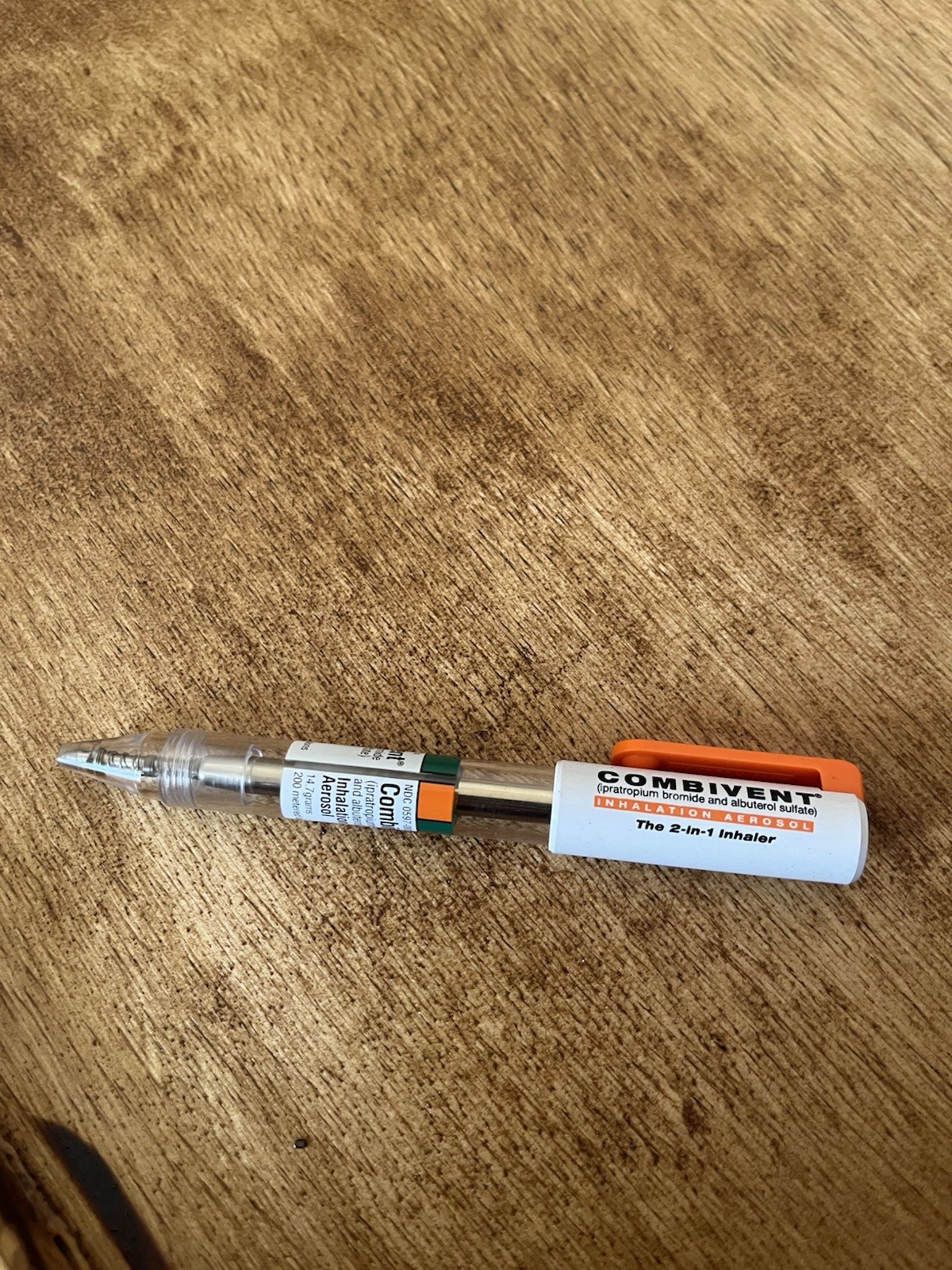 Combivent Pharmaceutical Advertising Drug Rep Pen – Works
