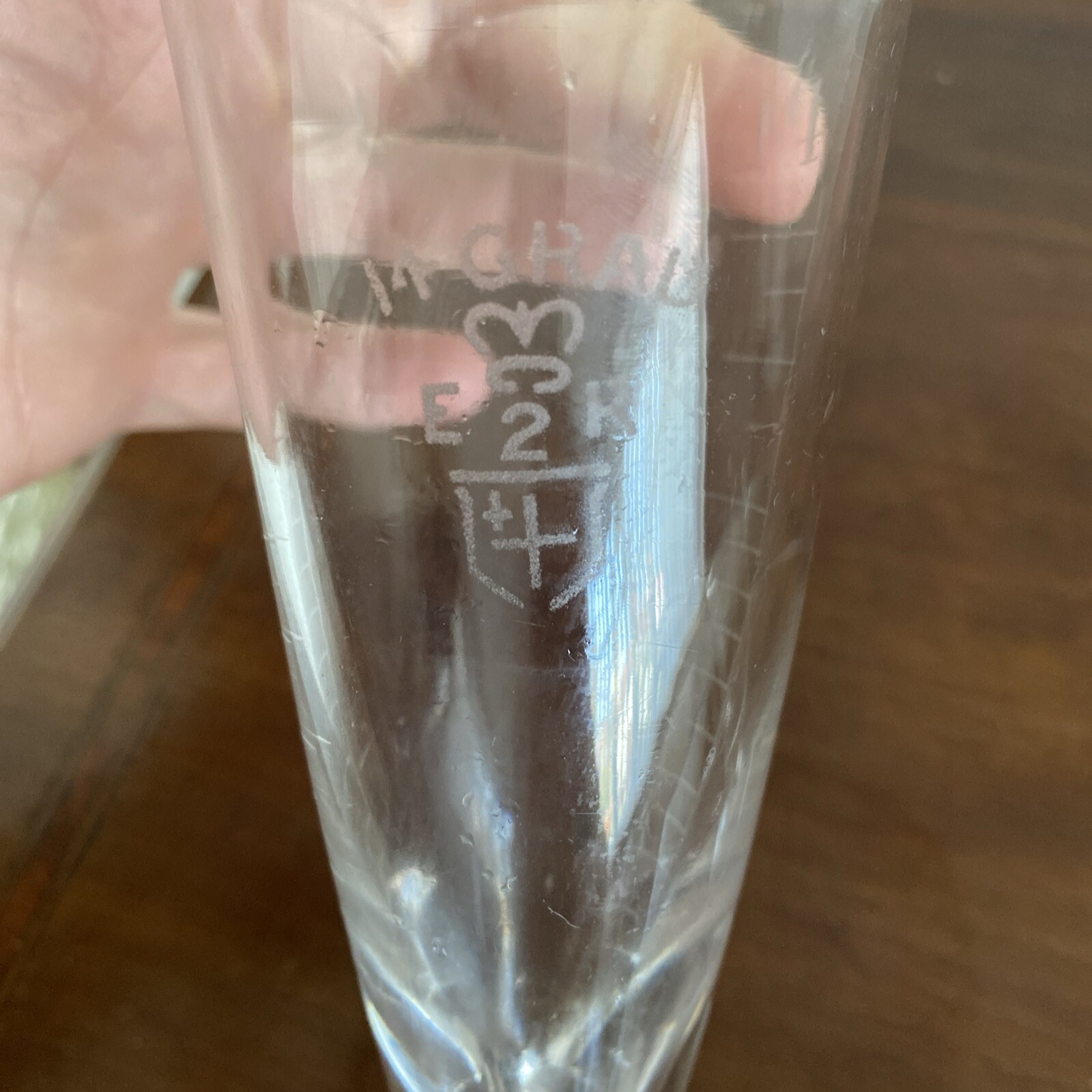 Victorian And Edwardian Etched Glass Measures With Royal Standards Marks