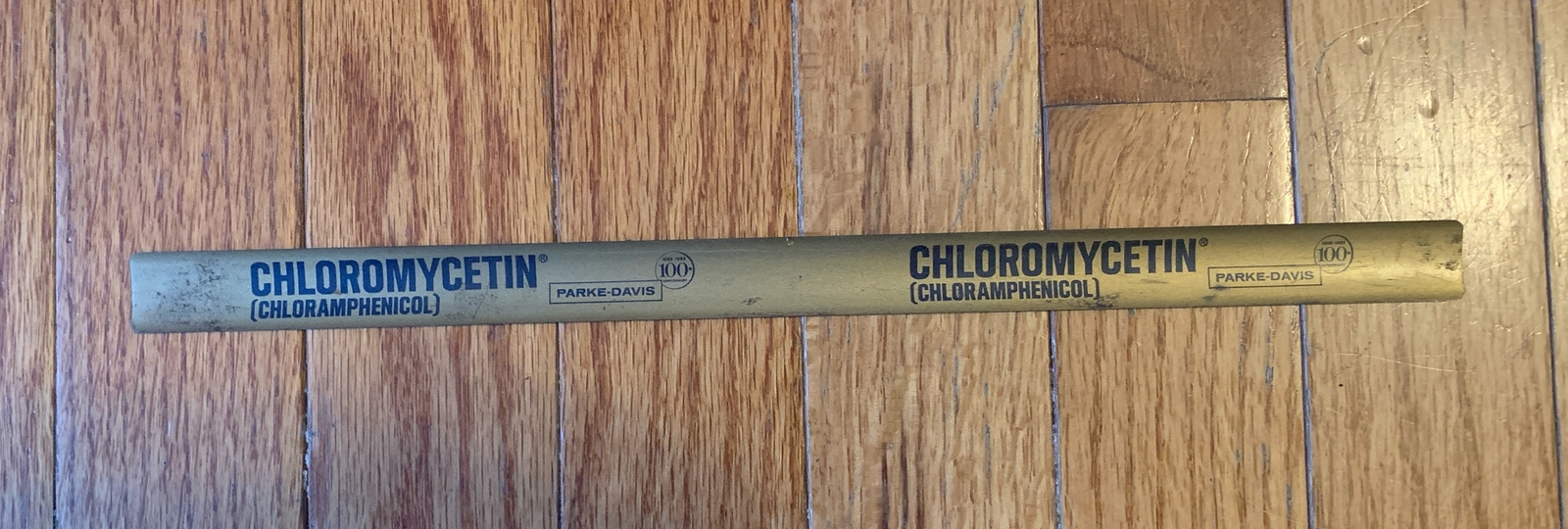 VINTAGE ‘CHLOROMYCETIN ANTIBIOTIC 12 INCH ADVERTISING RULER – TAPE MEASURE