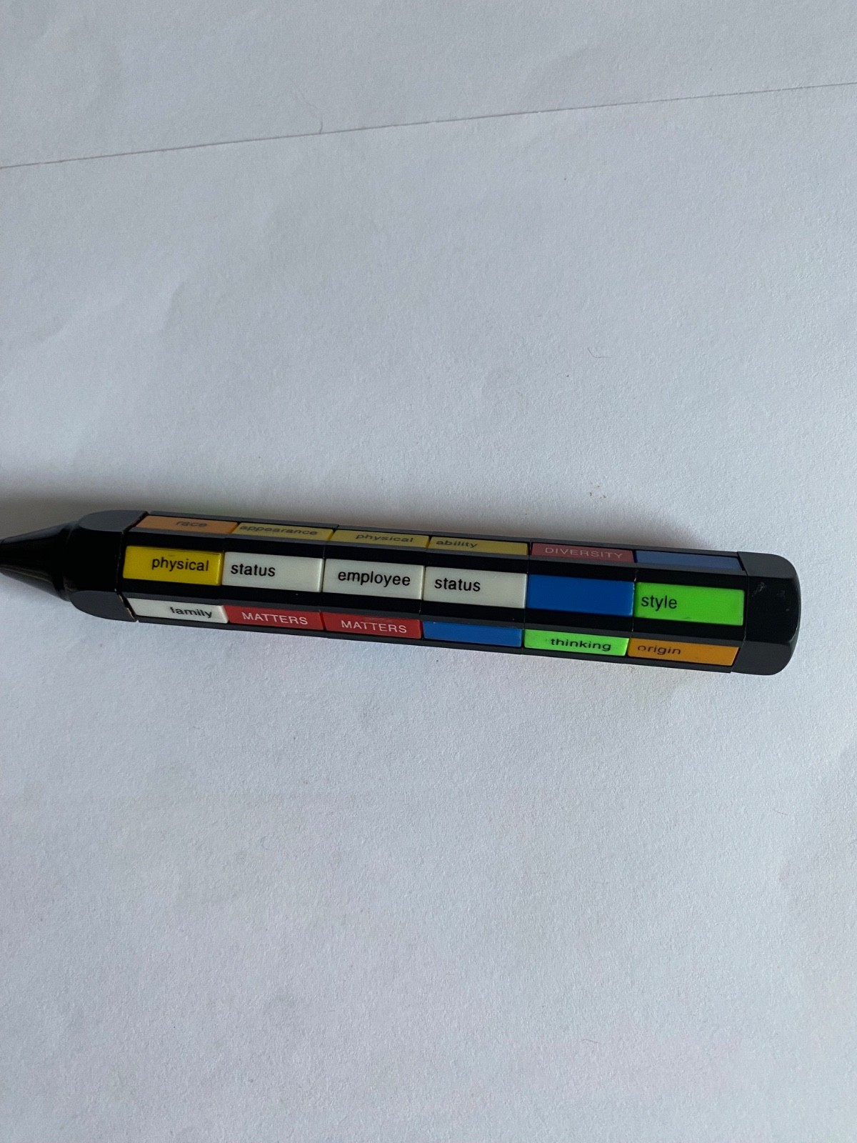 Vintage Multi Word / Color Base Pen