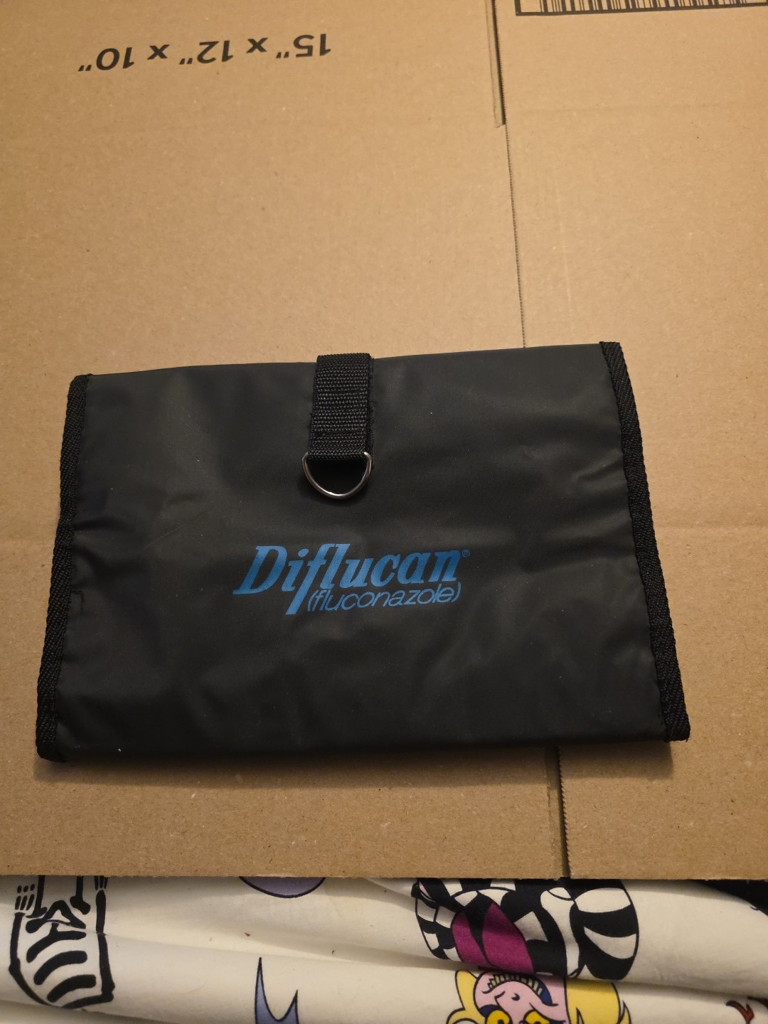 Vtg Diflucan Drug Rep Promo Bag/Organizer See Pics!