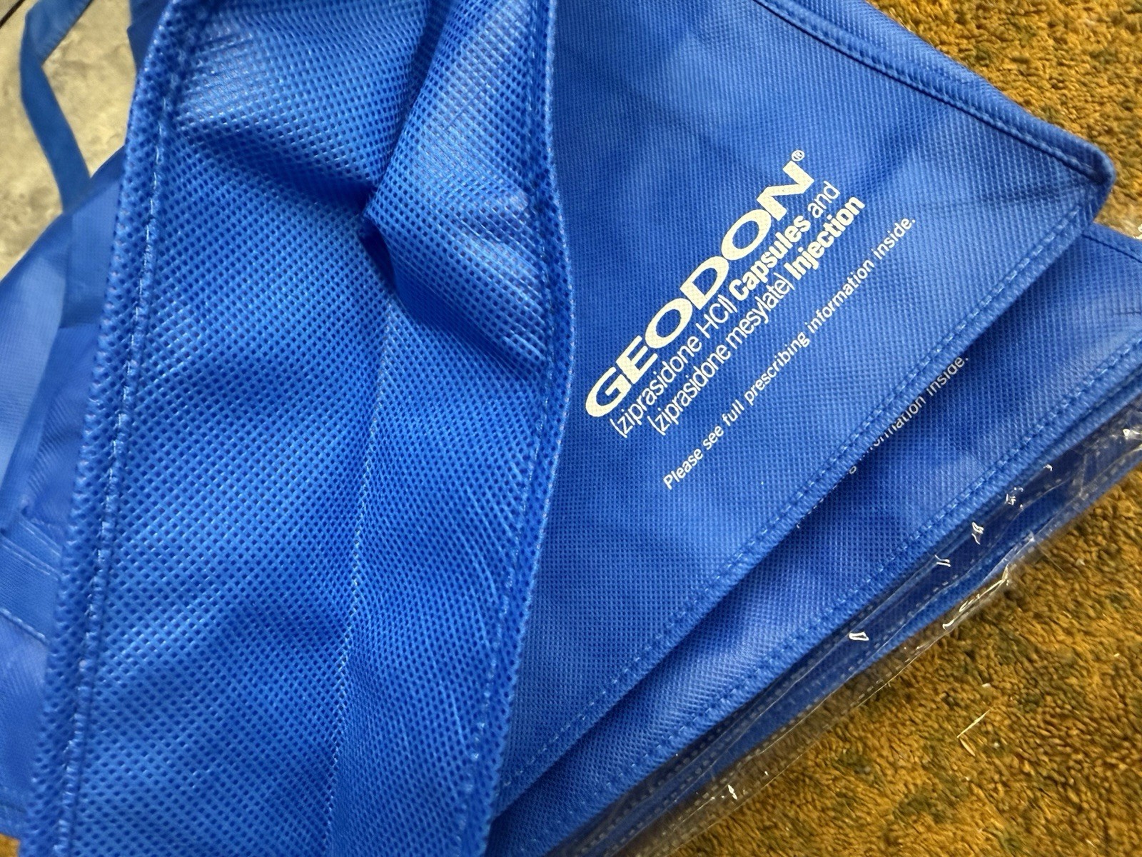 Extra Large Drug Rep Tote Travel Bag GeoDon