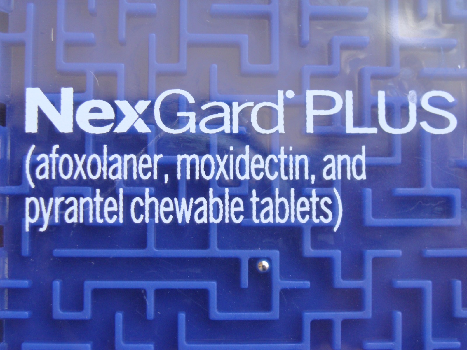 Nexgard Plus maze toy pharmaceutical promotional material – 2 5/8″