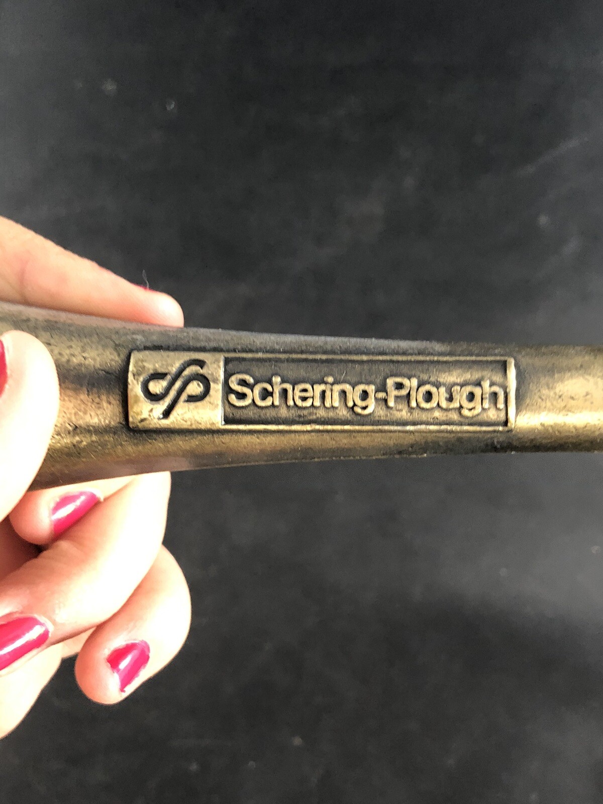 Vtg 1992 Schering metal Mortar and Pestle 30th Edition Christopher Columbus GS6