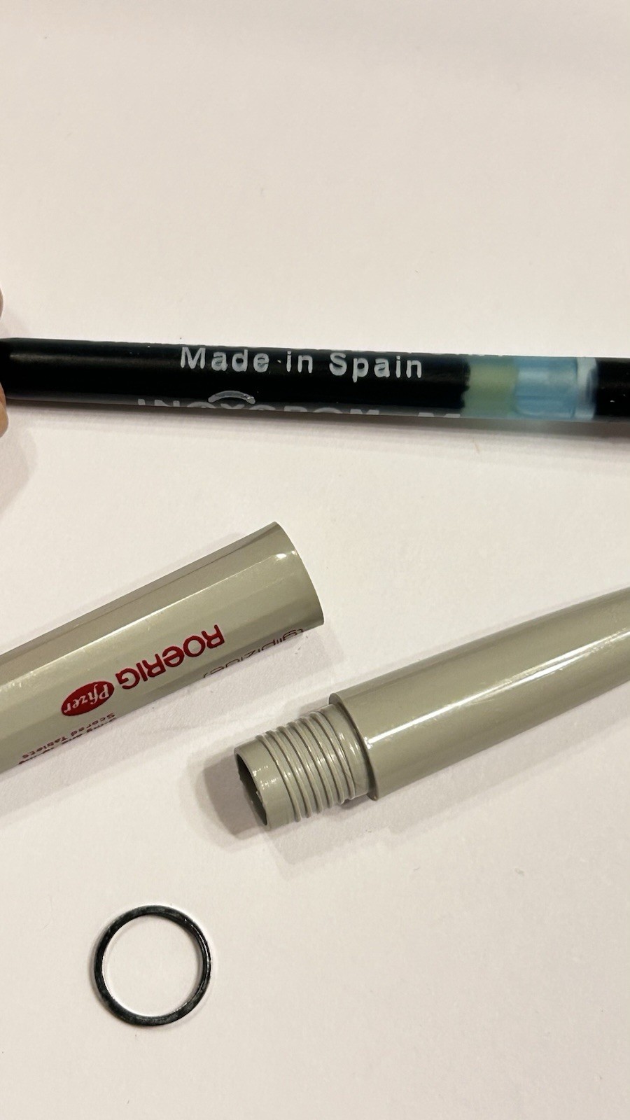 INOXCROM SPAIN Medical Drug Rep Pharmaceutical Advertising Pen Glucotrol Pfizer
