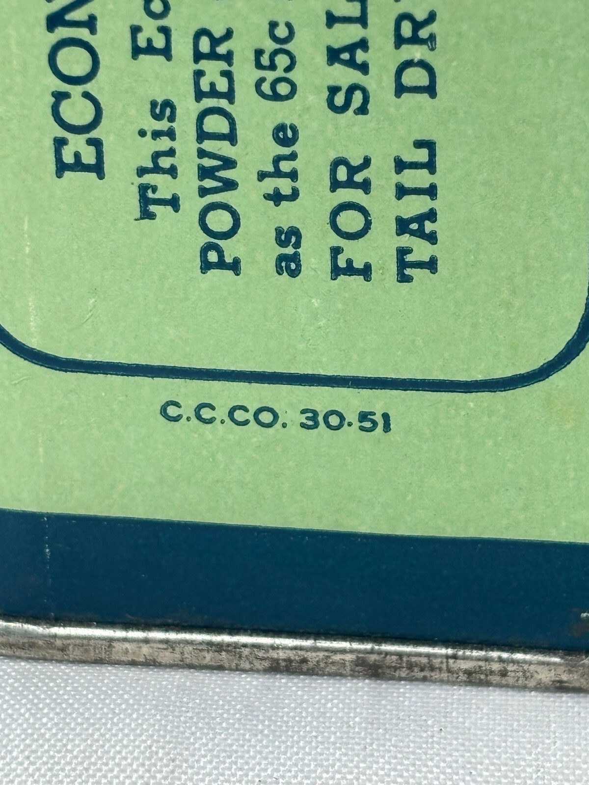 Vtg Dr. Whetzel’s Powder Asthma 8 oz Cardboard & Metal Container