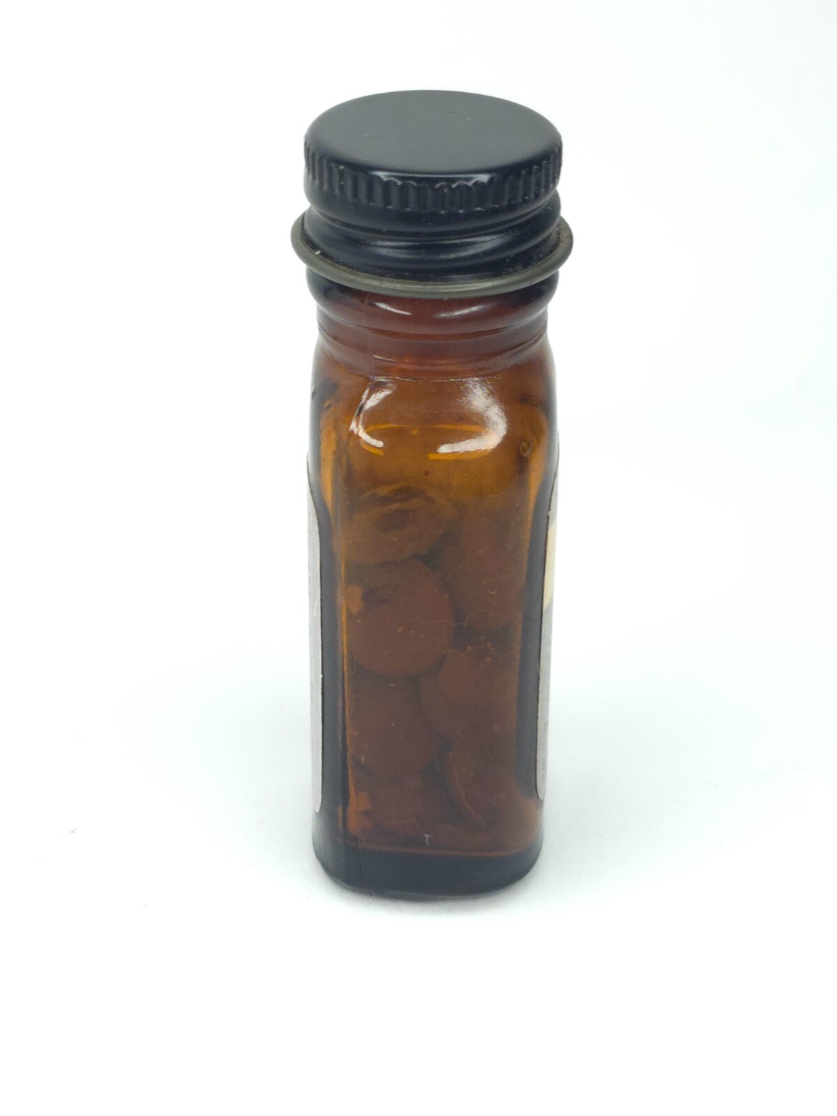 C1960s NOS Caroid Bile Salts Advertising Sterling Drug Bottle American Ferment