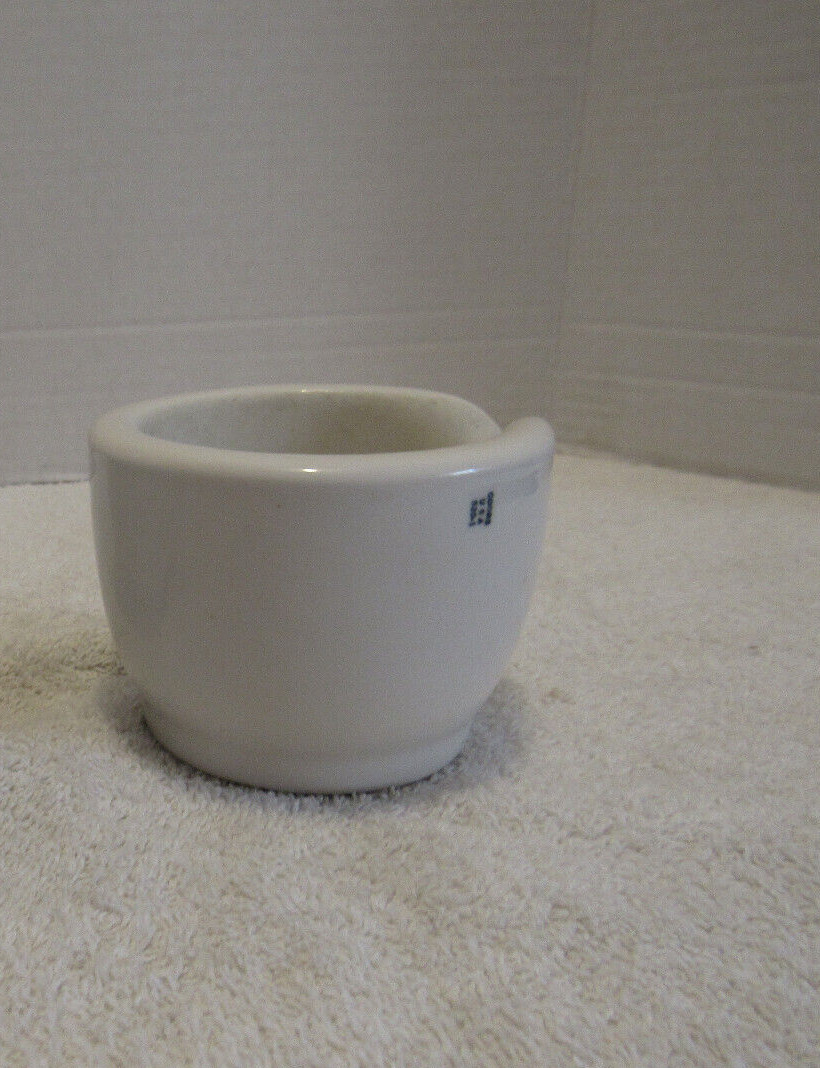 Vintage Pharmacist Small Porcelain Mortar BOWLS only Apothecary COORS 520-1,Etc.