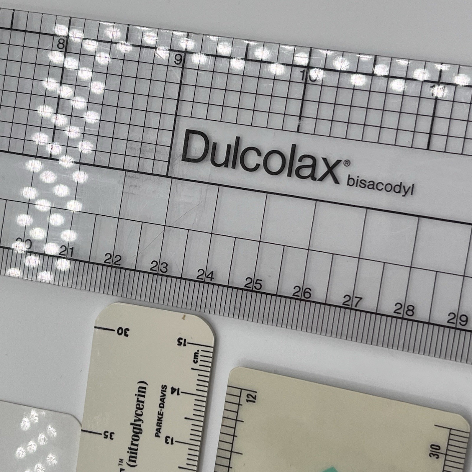 Lot Vintage Pharmaceutical Drug Rep Pharmacy Advertising Rulers Cardiology