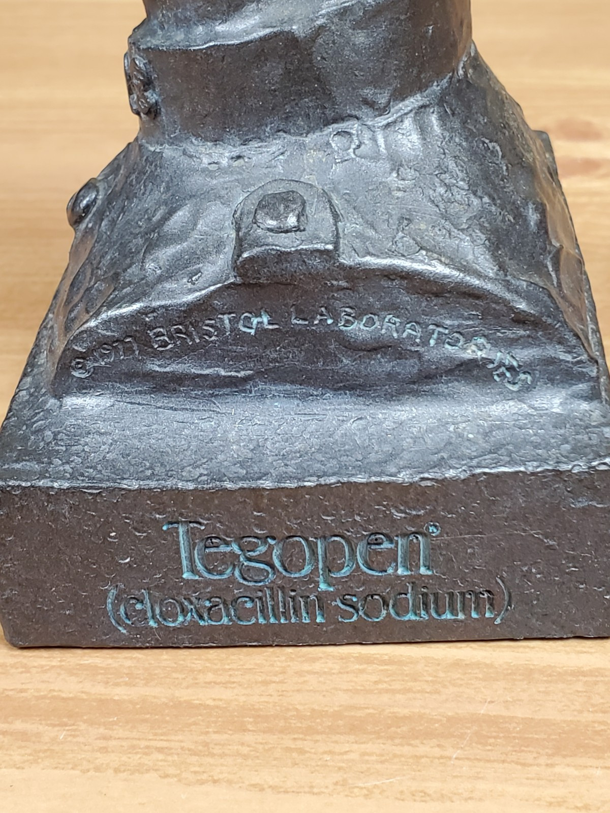 Tegopen Pharmaceutical Promotional The Oxford Bobby 1977 Bristol Laboratories