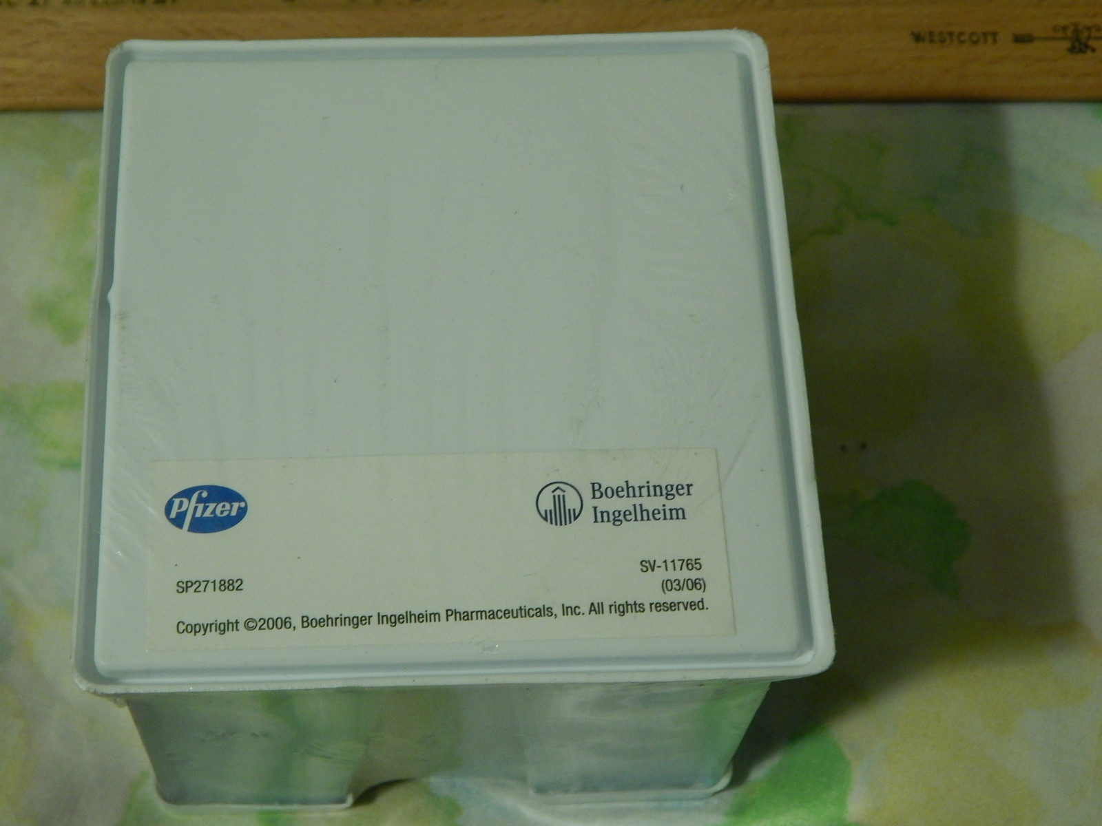 2006 Pfizer Promo *Spiriva HandiHaler* (Office/Home) Memo Pad “Sticky Notes” Rx