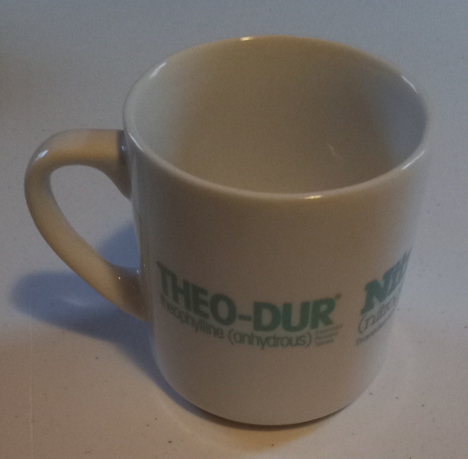 K-Dur 20/Theo- DUR/Nitro-Dur Coffee Cup Promo Pharma/ Drug Rep