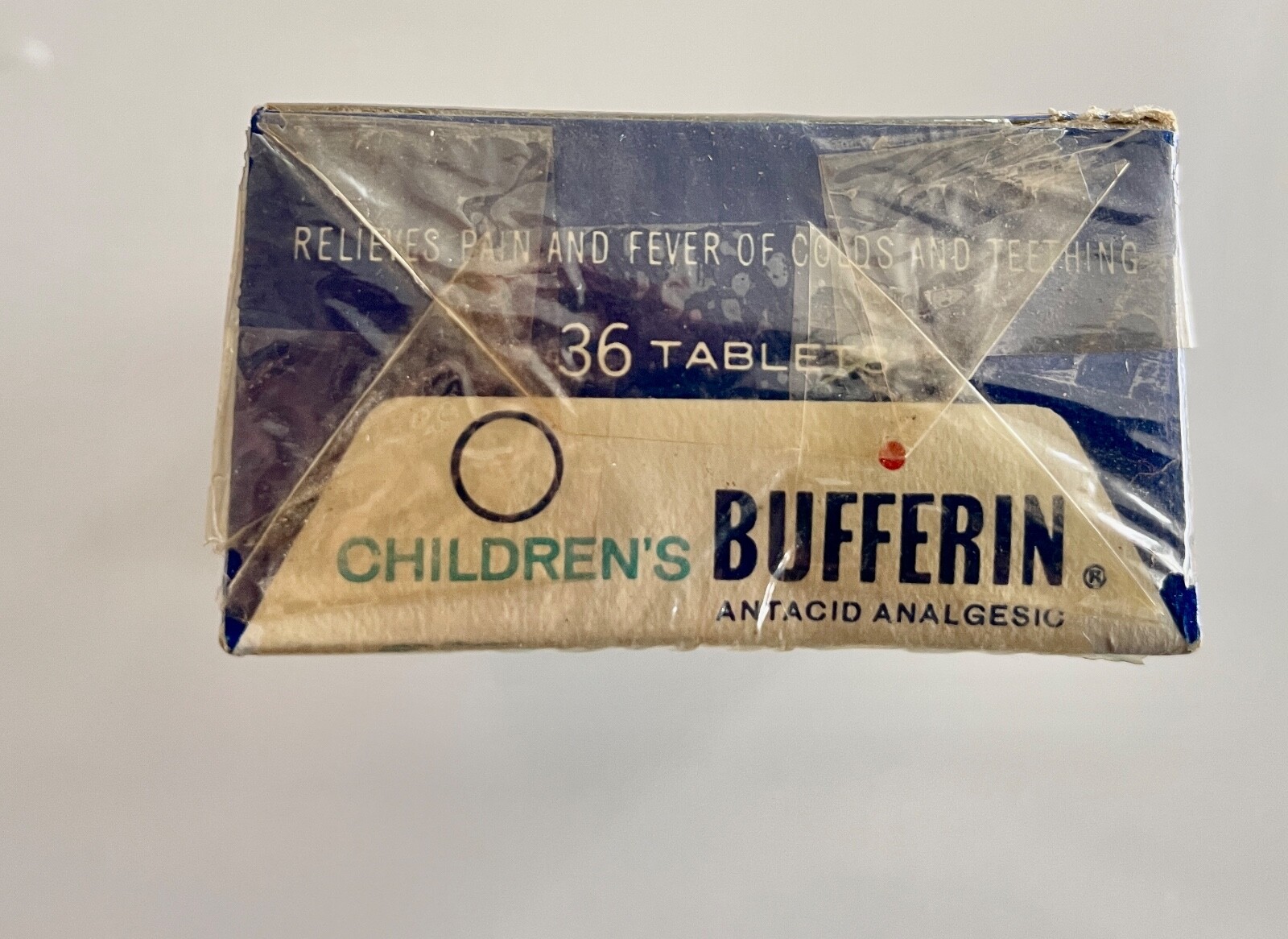 Vintage 1967 Bristol-Myers Children’s Bufferin Pediatric Formula NEW OS