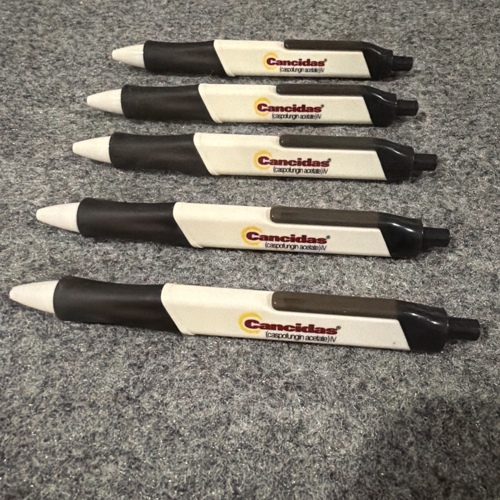 VTG Y2K PAPERMATE PENS COMFORT GRIP PHARMACEUTICAL DRUG REP MERCK NEW LOT 5