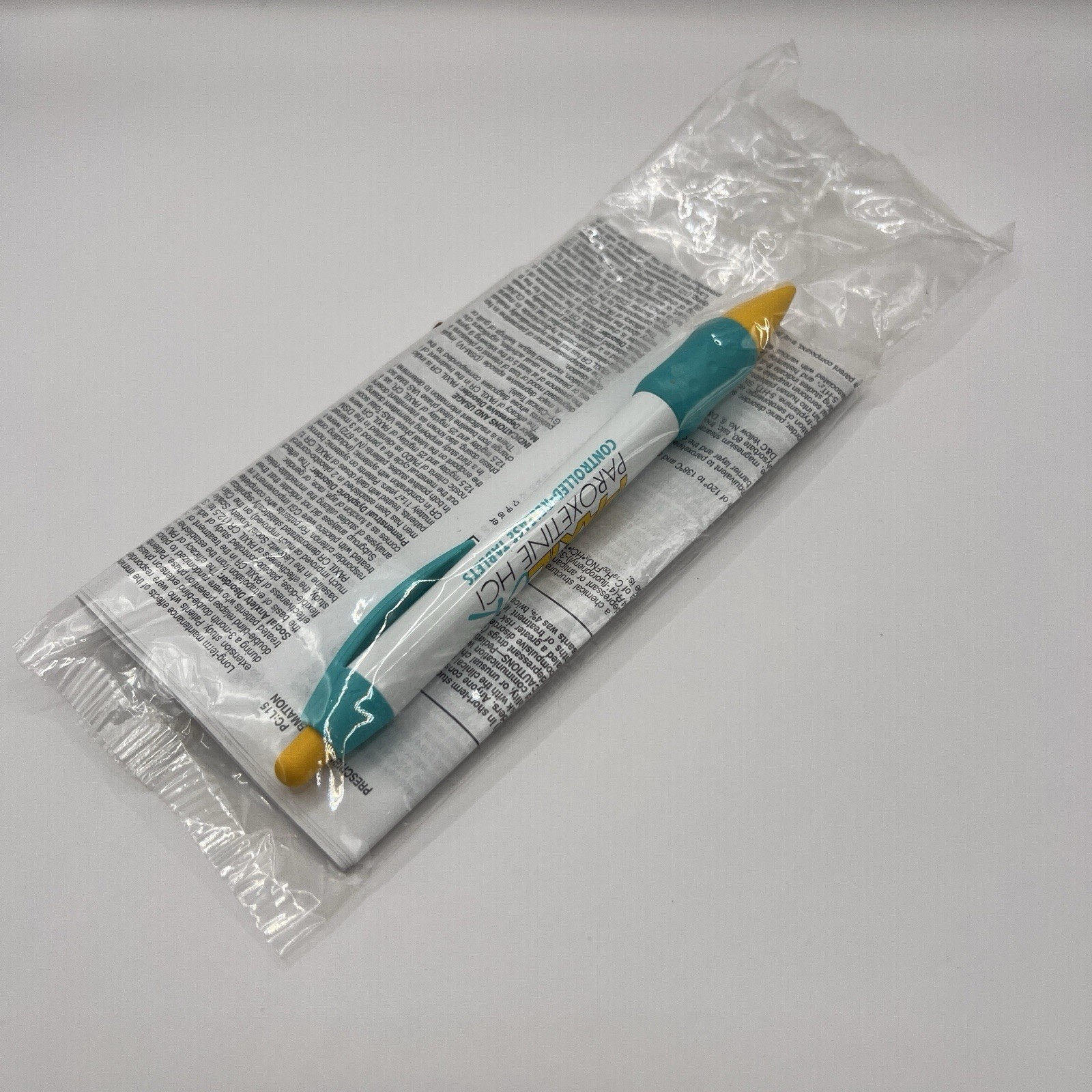 2 VTG PAXIL CR Pharmaceutical Drug Rep Pen Advertising Collectibles One NIP