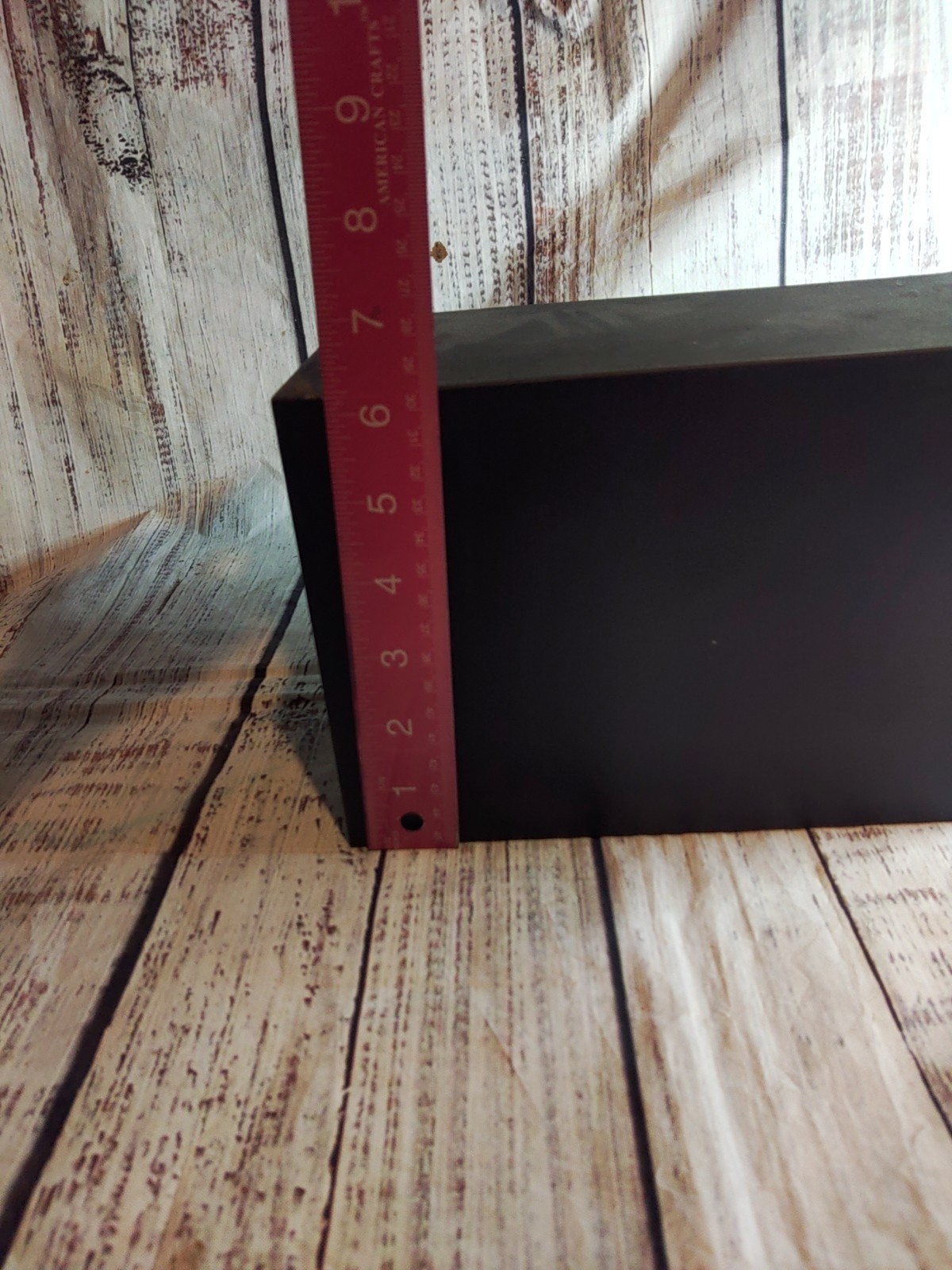 Vintage Black Metal Drugpak Rx Prescription Record File Pharmacy Box, Apothecary