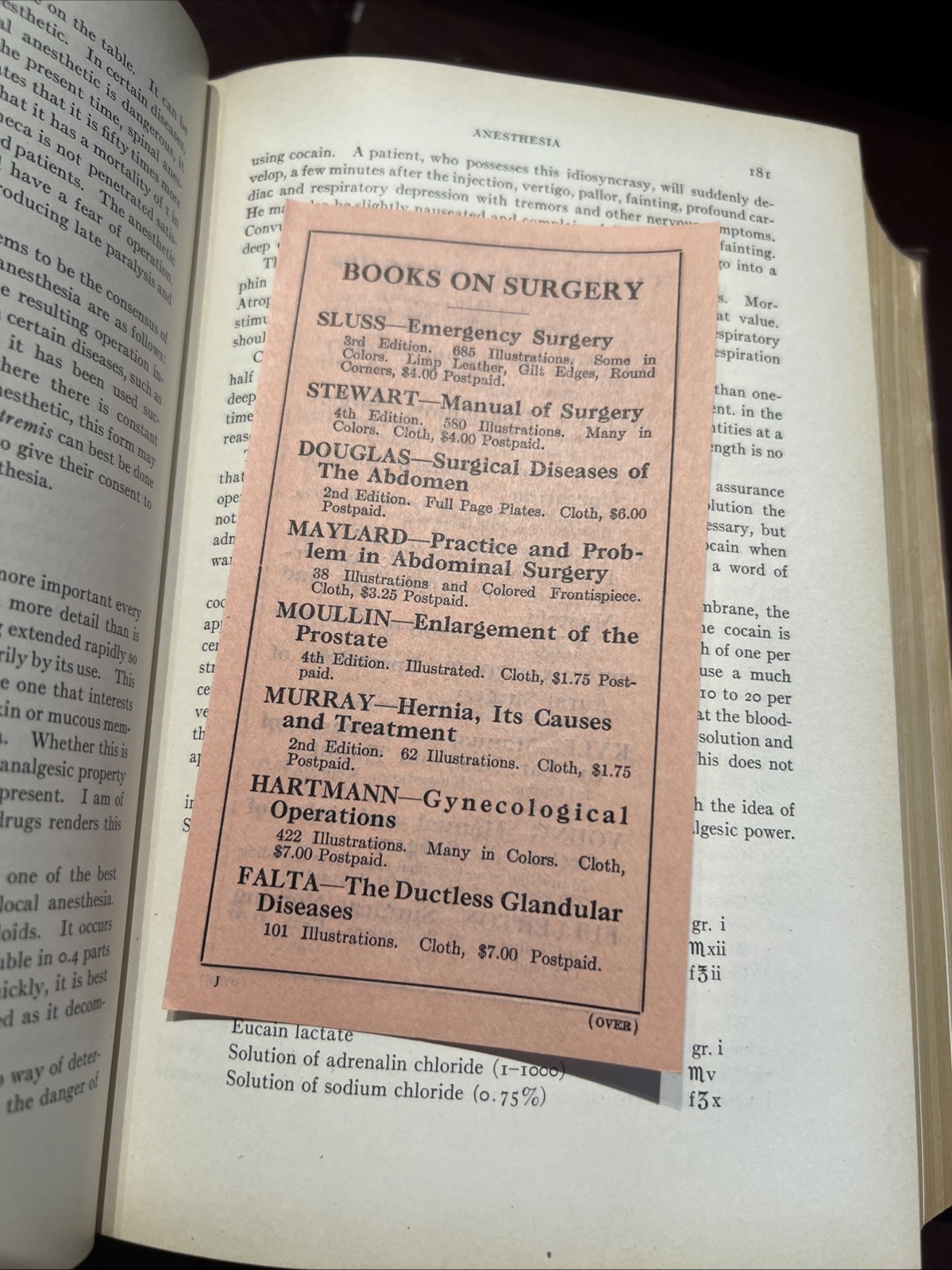 RARE Oral Surgery 1915 Illustrated Medical Dentistry Disease Truman W Brophy