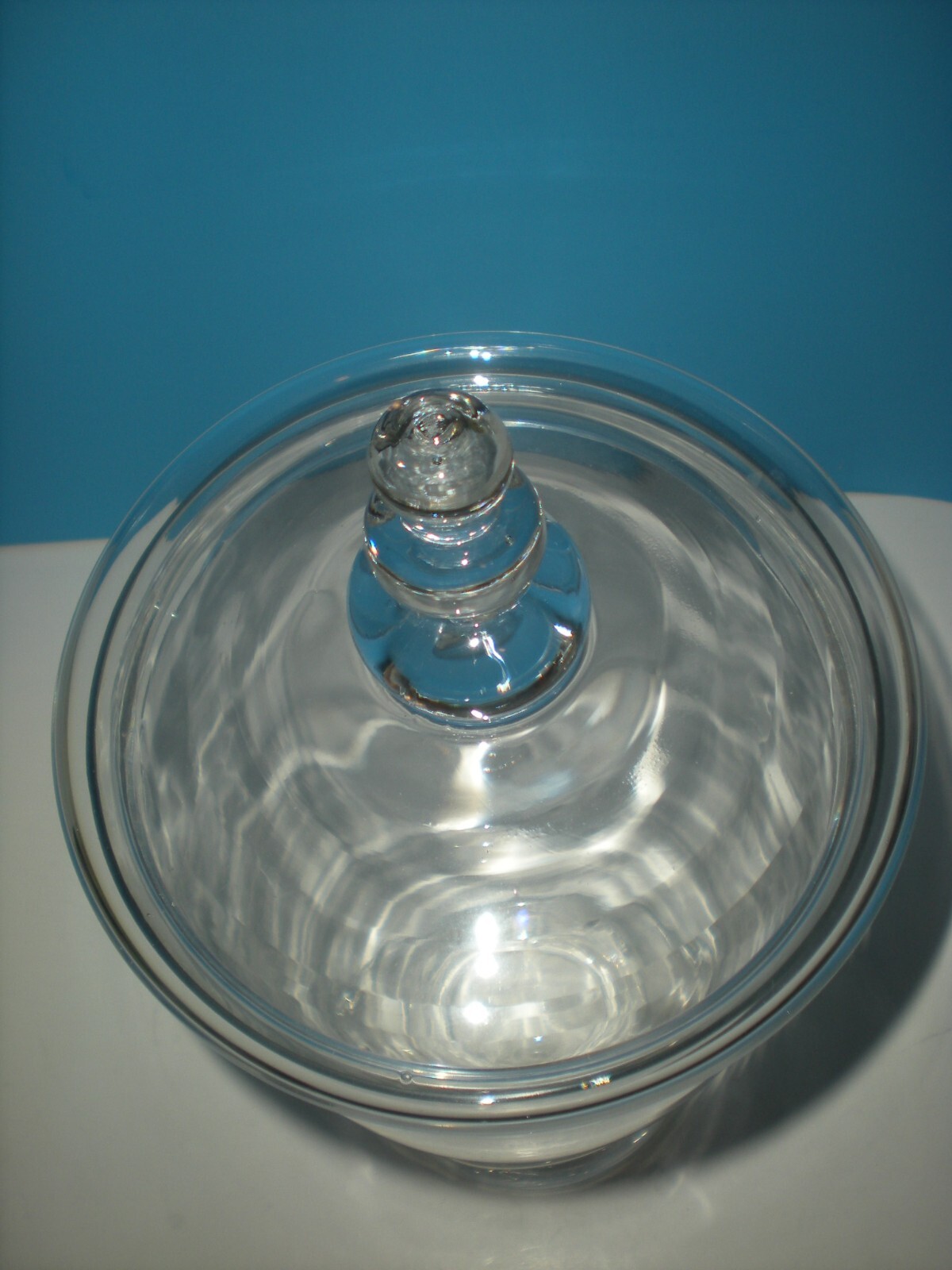 Vintage Huge 16″ Apothecary Candy Jar Drug Store Pharmacy Display RARE n2