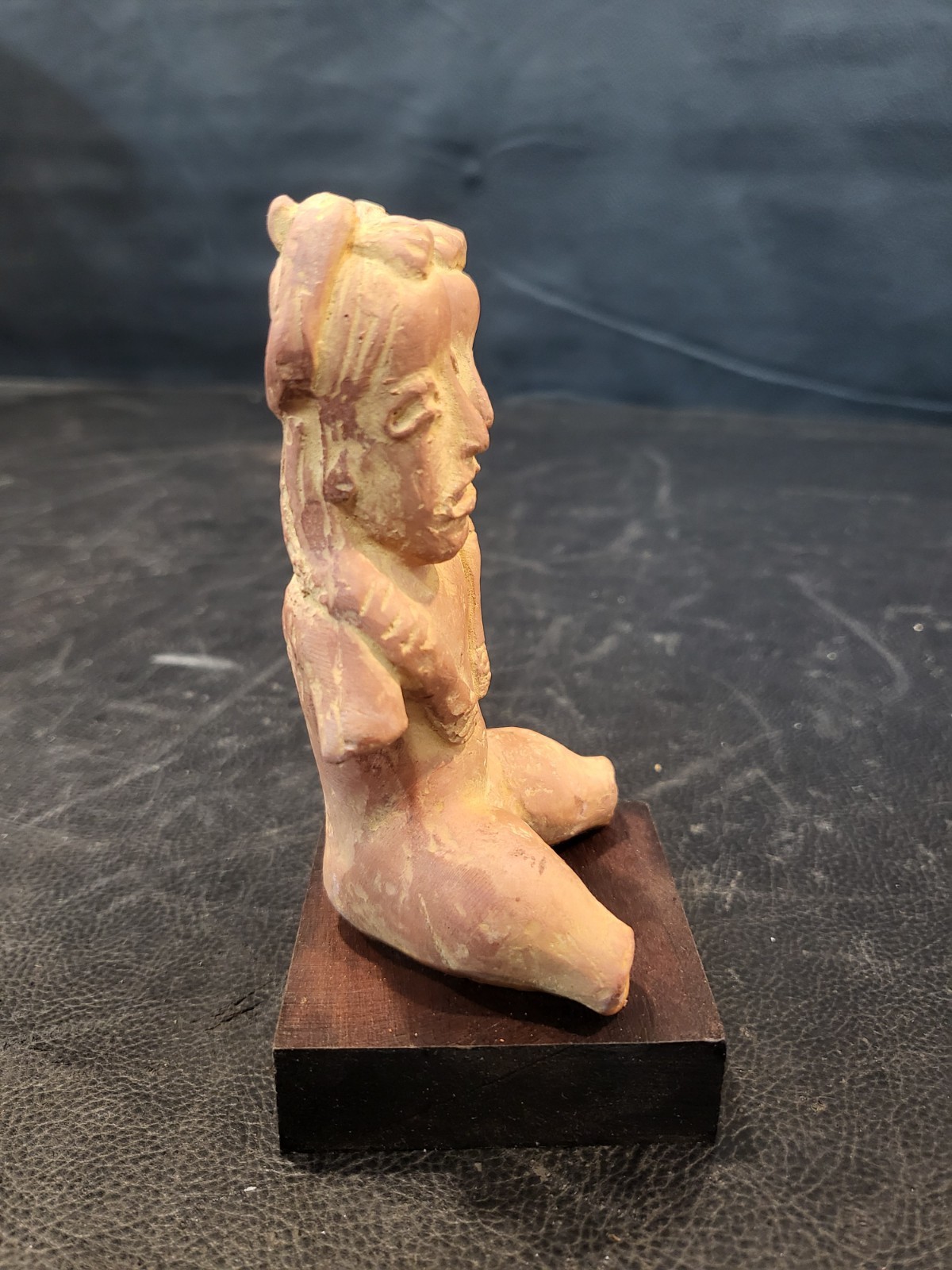 ETRAFON DUAL EMOTIONAL DISTRESS TERRACOTA FIGURE IN EXCELLENT CONDITION ( NEW )