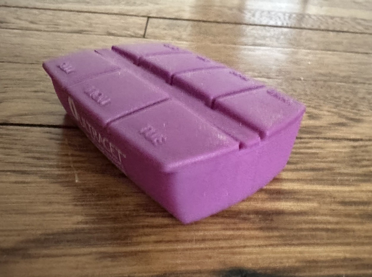 Vintage Ultracet Weekly Pill Box
