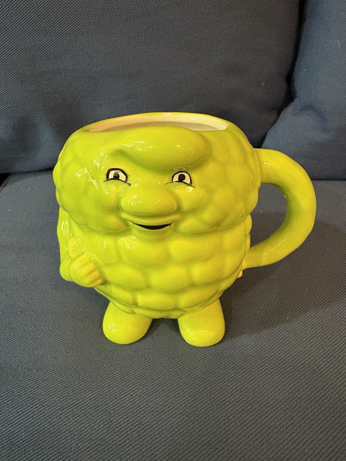 Vintage Actos Family Pharmaceutical Drug Rep Mug Triglyceride Character Green