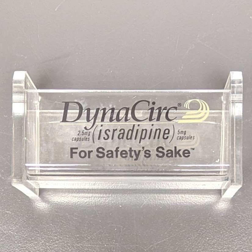 Drug Rep Promo DynaCirc Business Card Holder