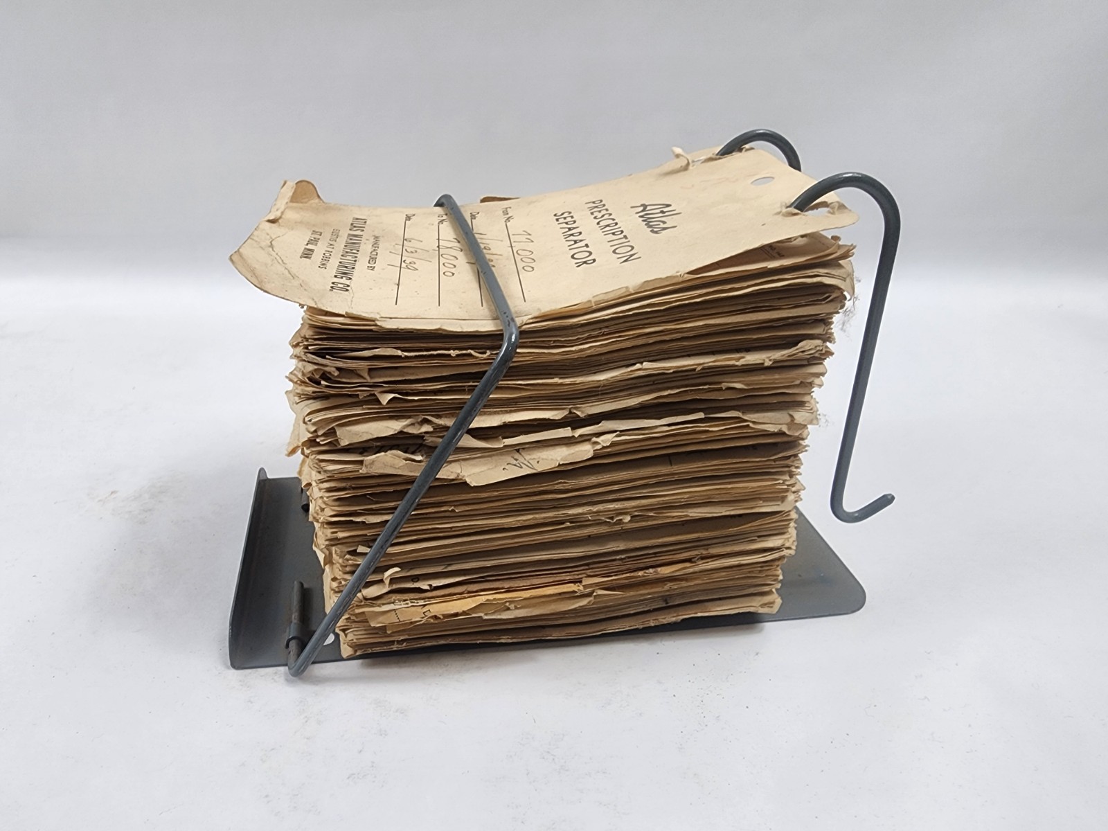 Prescription Atlas Rx Pad Paper Apothecary Druggist Pharmacy Medicine 1939
