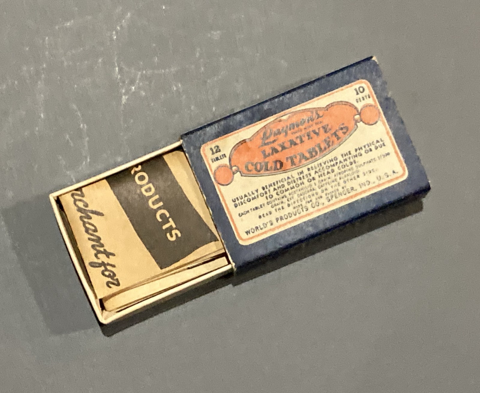 Vintage 1940’s Medical Tablets in Original Box – Lot of 2