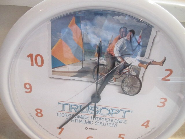 Pharmaceutical Drug Rep Clock Trusopt Merck