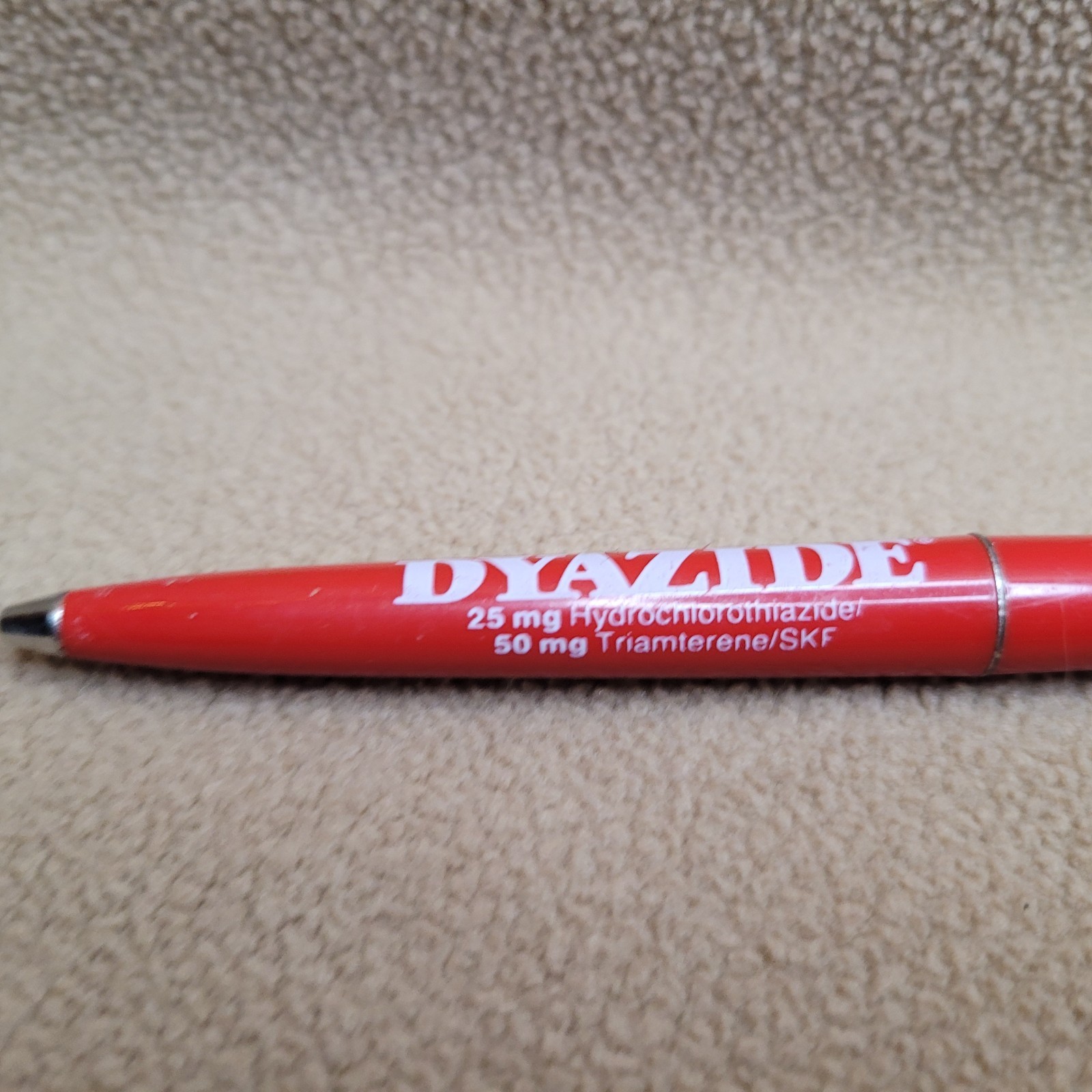 Dyazide Drug Rep Pharmaceutical Ink Pen SK&F CO. Advertising Promo Collectible