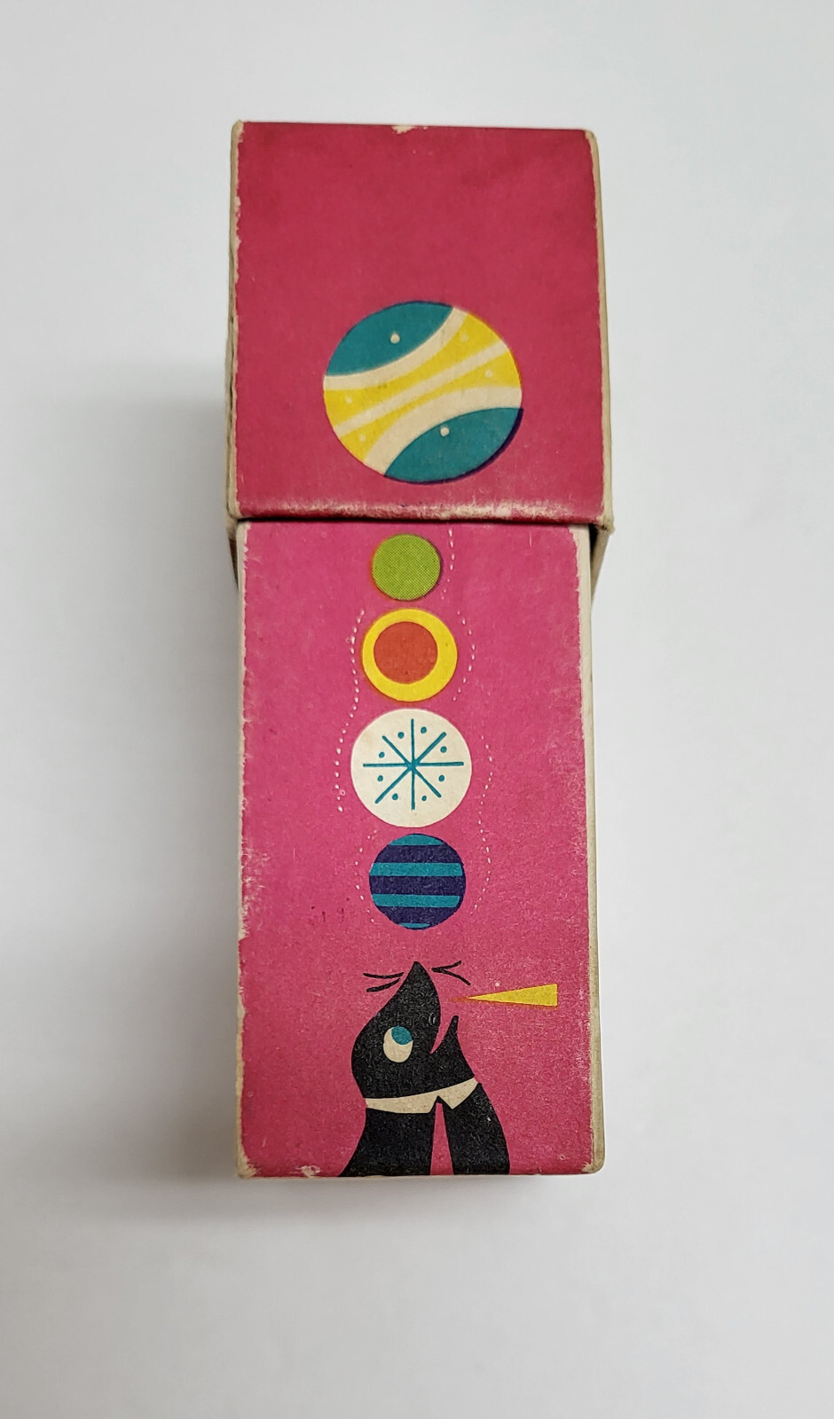 Vintage 1960’s Merck, Sharp & Dohme Circus Theme Rediplete Pediatric Vitamin Box