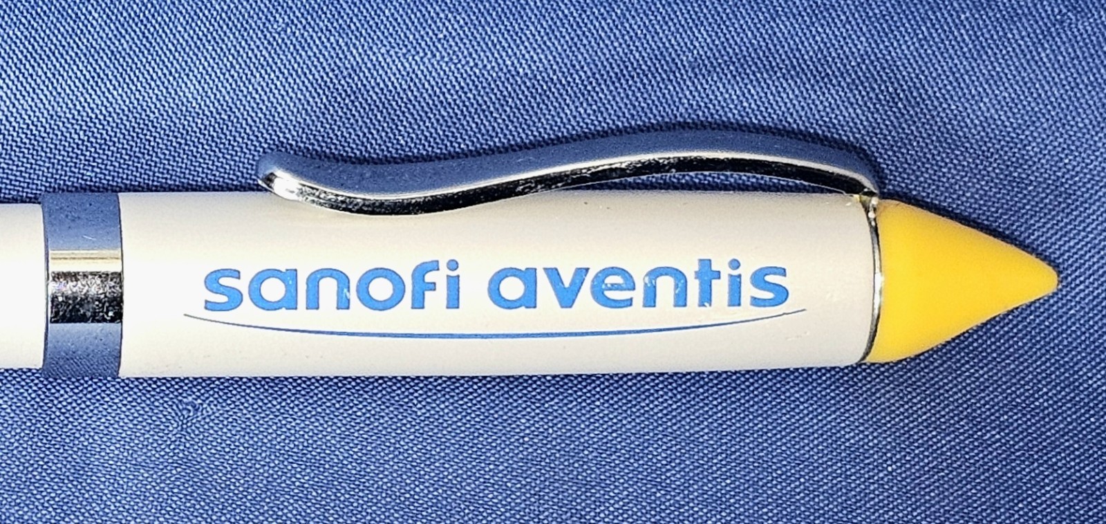 2 Drug Rep Heavy Metal Premium Sanofi Aventis Collectible Pharmaceutical Ink Pen