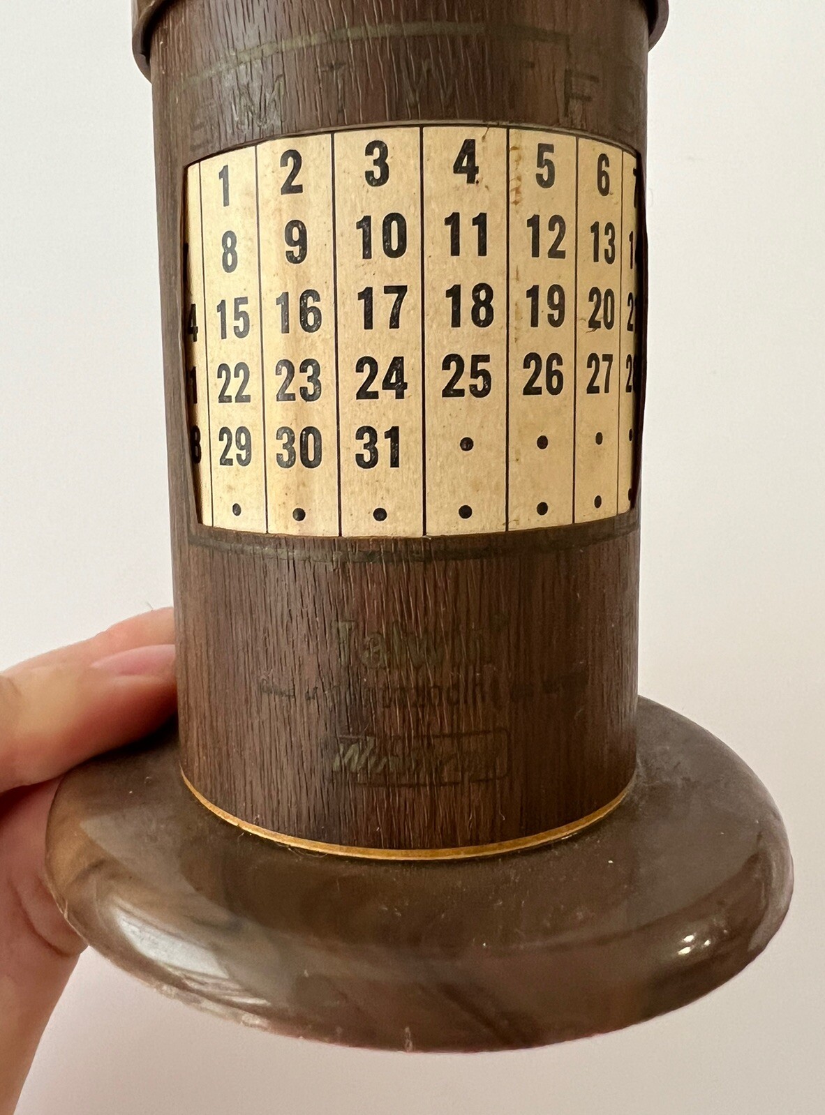 Vintage Talwin Pentazocine Discontinued Drug Advertising Calendar Pencil Holder