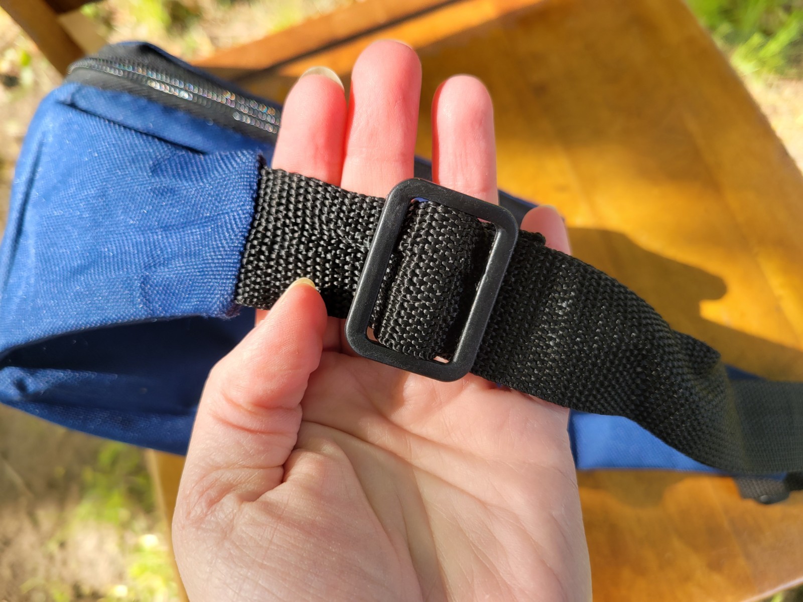 Xopenex Fanny Pack Blue Adjustable Waist Bag Pharmaceutical Collectible Med Gear