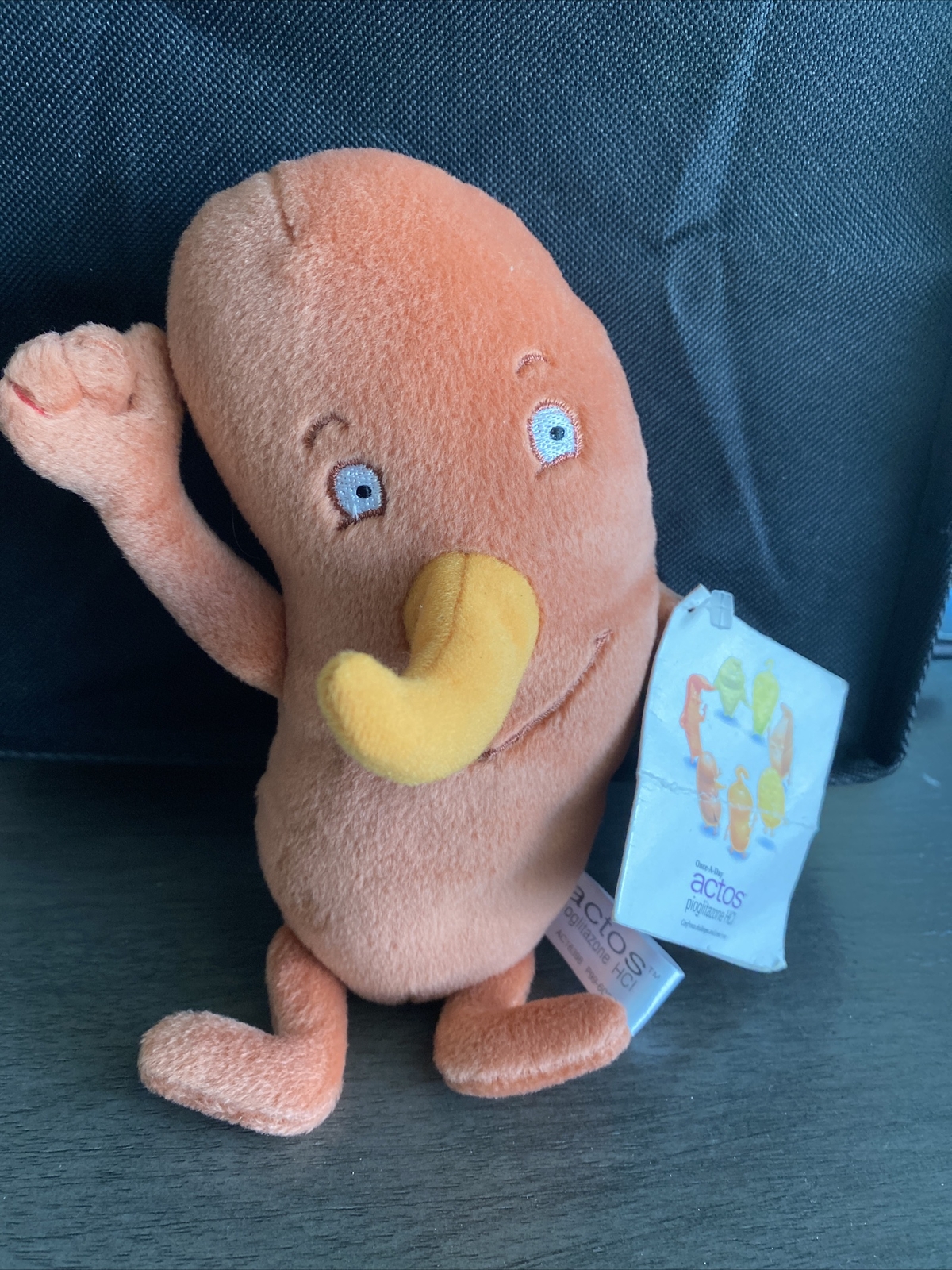 KIDNEY ACTOS PIOGLITAZONE 7″ PLUSH DOLL Diabetes Advertising