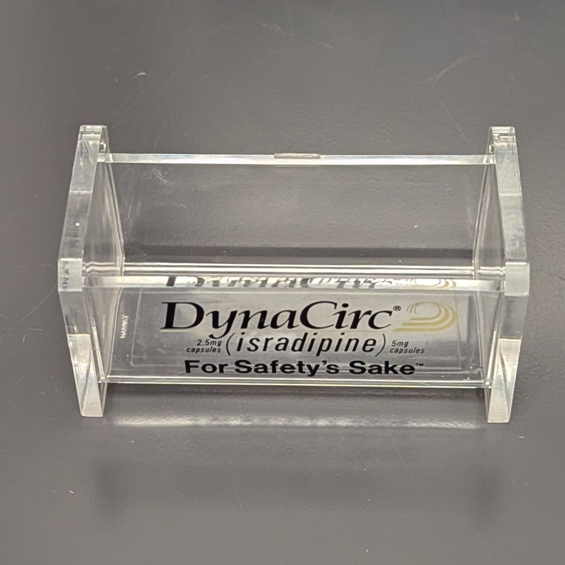 Drug Rep Promo DynaCirc Business Card Holder