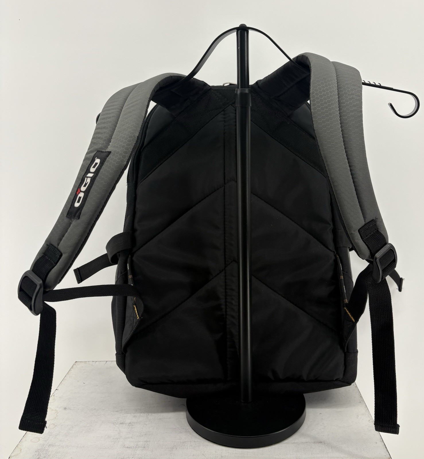 Vintage Asacol (mesalamine) OGIO Prodigy Grey Black Multi pocket Backpack VGUC