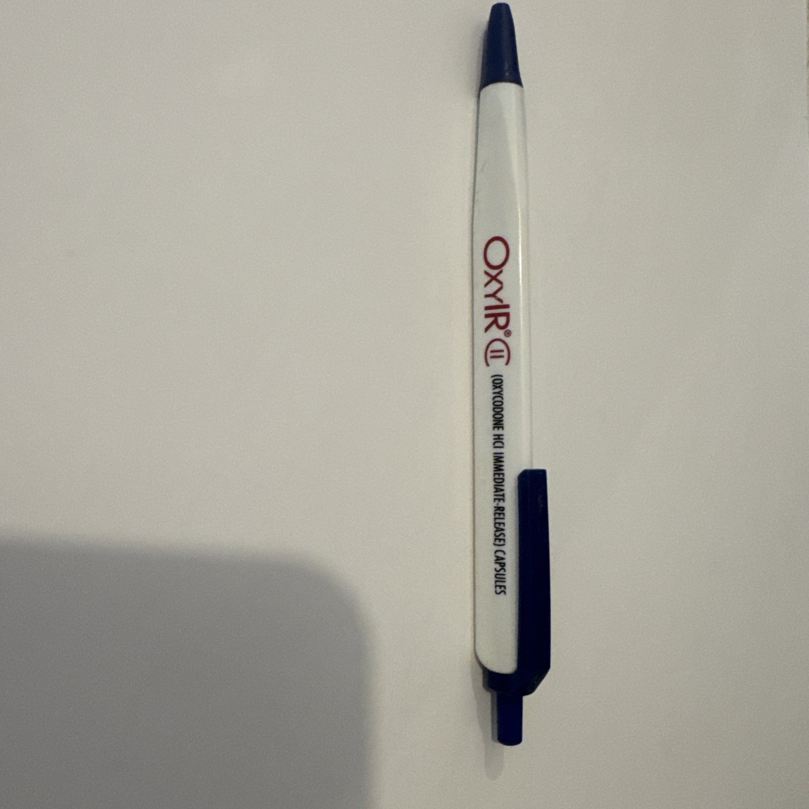 Bic Pen OxyContin OxyIR Purdue Pharma Drug Rep Oxycodone Partners Against Pain