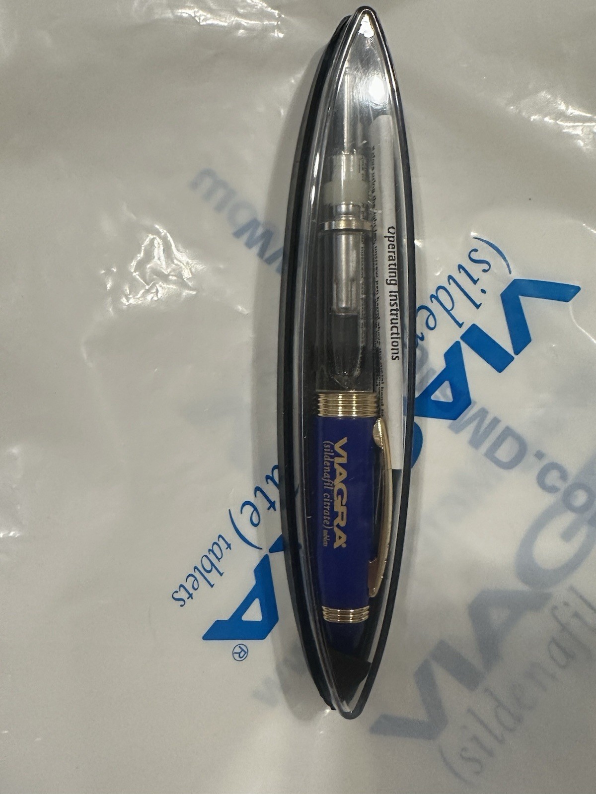 Original RARE Pfizer VIAGRA Pharmaceutical Promotional PEN NOT WORKING