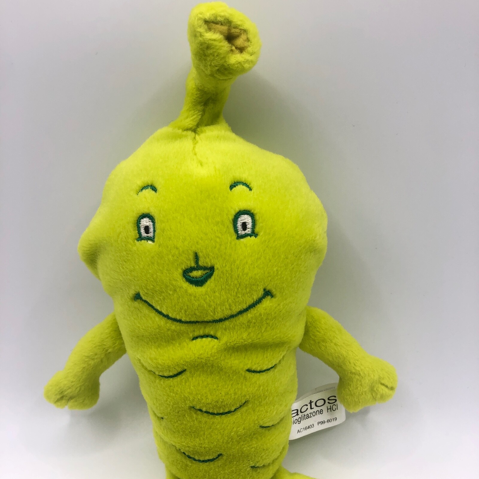 Actos Drug Rep Diabetes Plush Stuffed Beanies Science Toy-Steven Smith-Set of 3