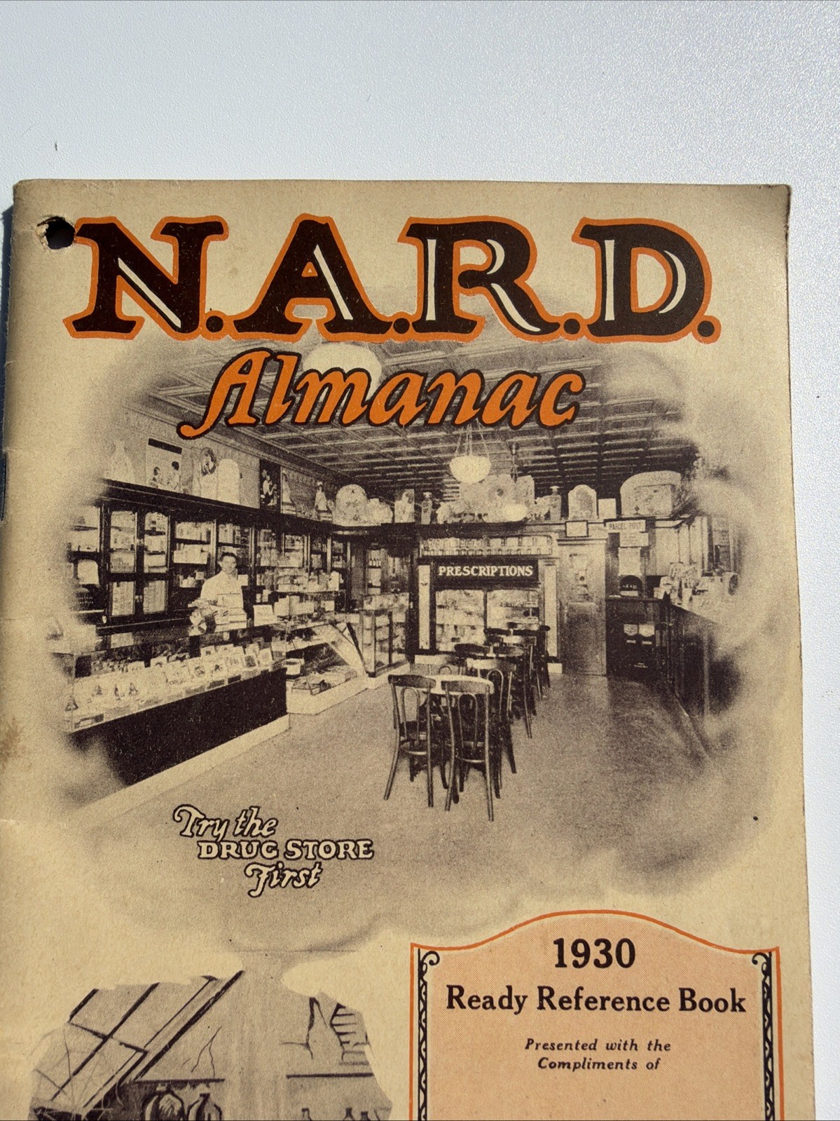 1930 NARD ALMANAC National Association Retail Druggists Pharmacist Pharmacy