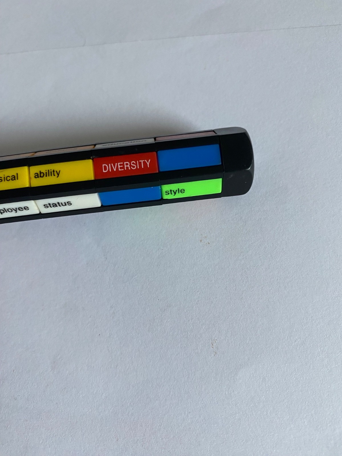 Vintage Multi Word / Color Base Pen
