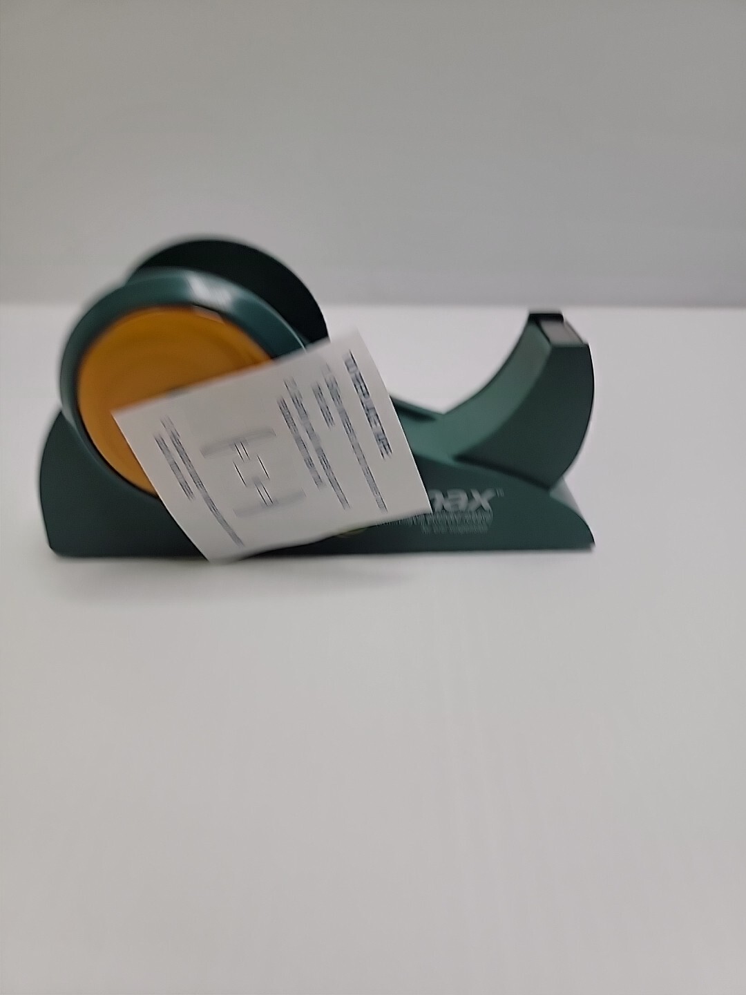 Teal Drug Rep Promotional Item (Zmax) Heavy Desk Tape Dispenser New in Box 2005