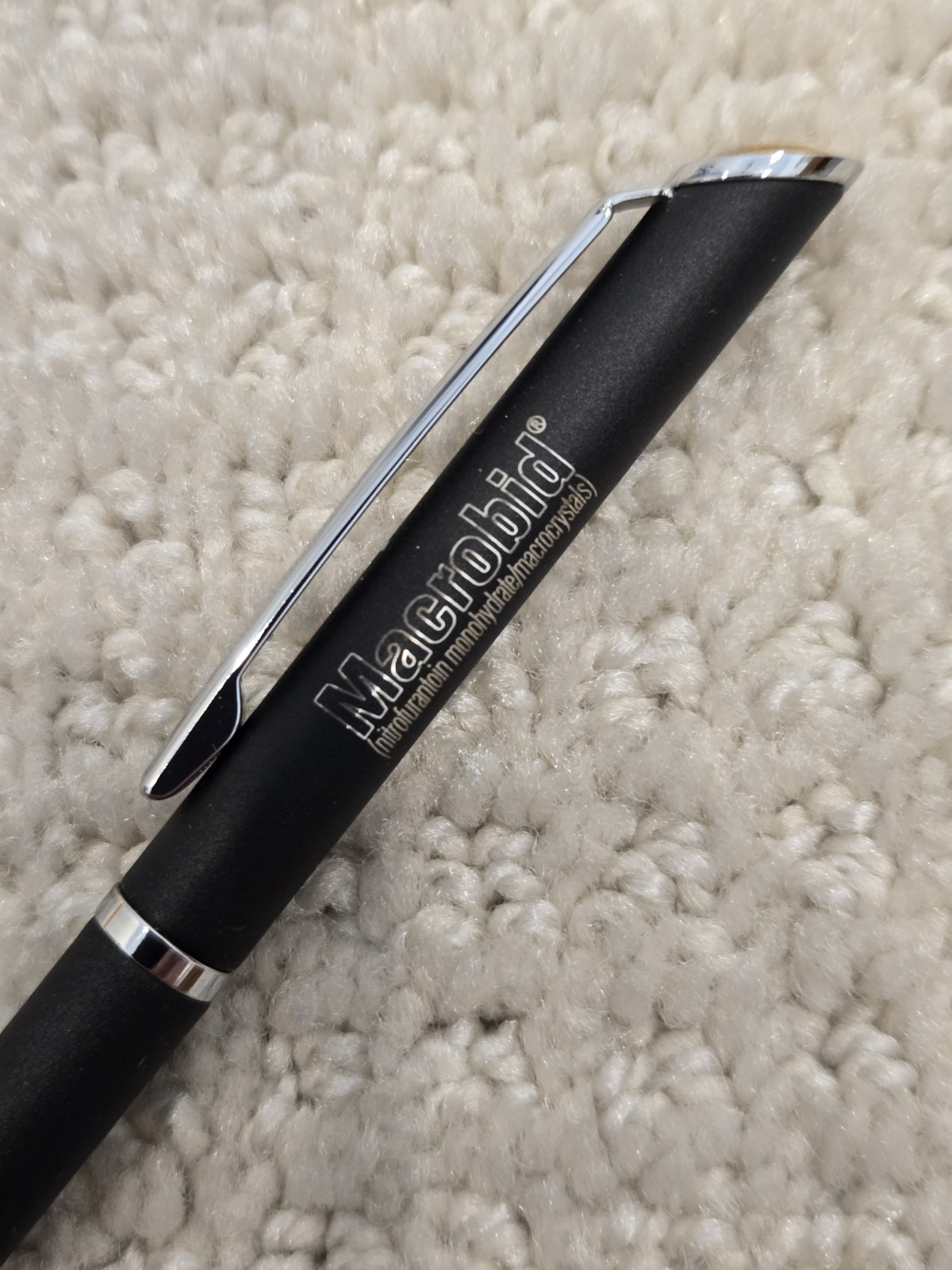 Pharmaceutical Marketing Ballpoint Pen “Macrobid” NEW OLD STOCK, MINT!