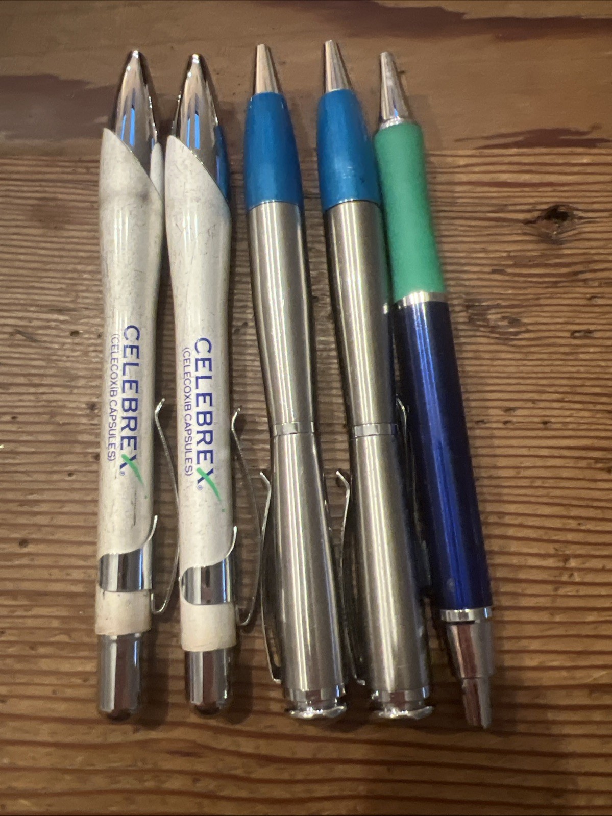 Lot Of 5 – Bextra Celebrex Pens Pharmaceutical