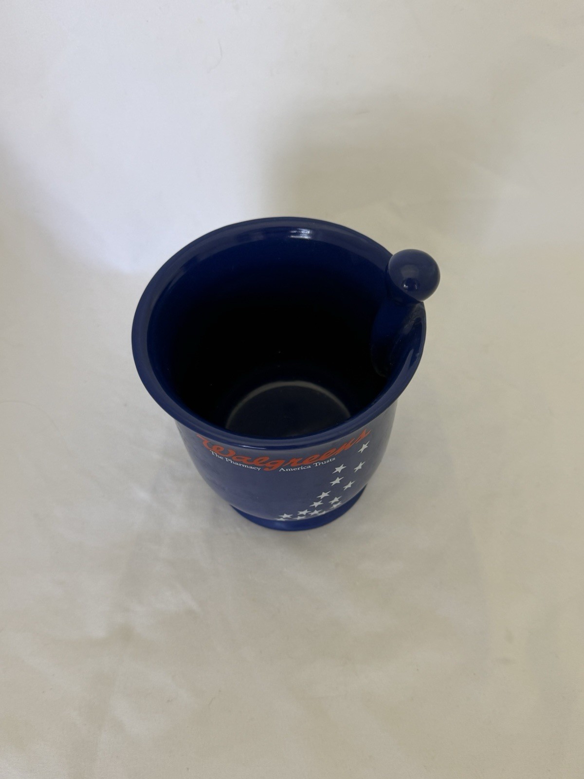 Walgreens Mortar and Pestle Blue Pharmacy Desk Pen Storage Holder