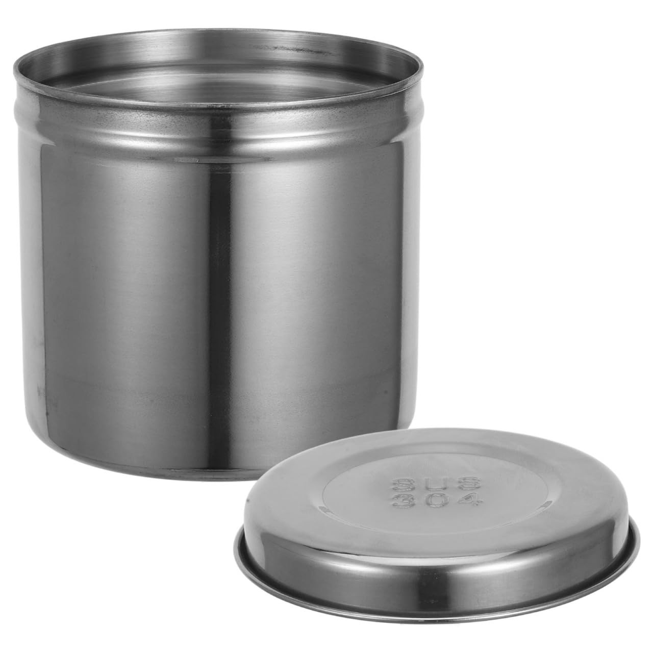 Stainless Steel Storage Jar, Gauze Dressing Unguent Holder 3.54 Inch, Profess…