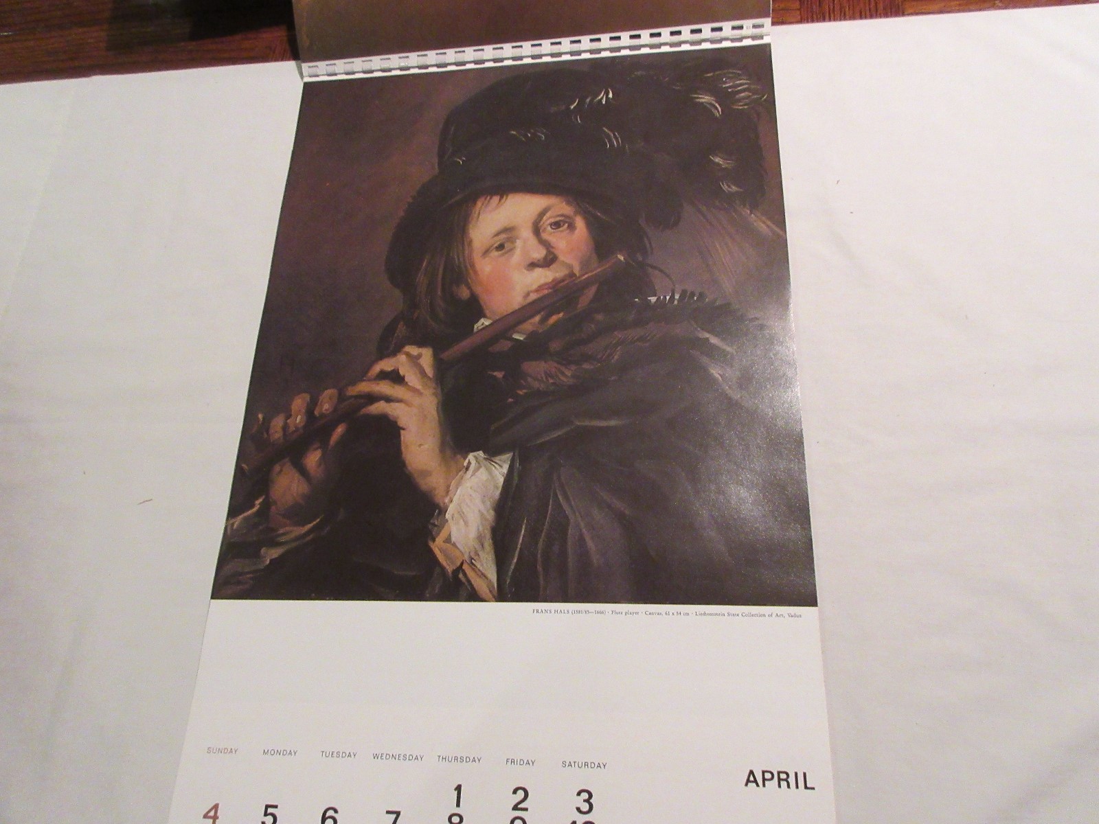 Rx , Hoechst-Roussel Pharmaceuticals Inc . ,1976 Calendar , 18 1/2″ X 11 1/2″
