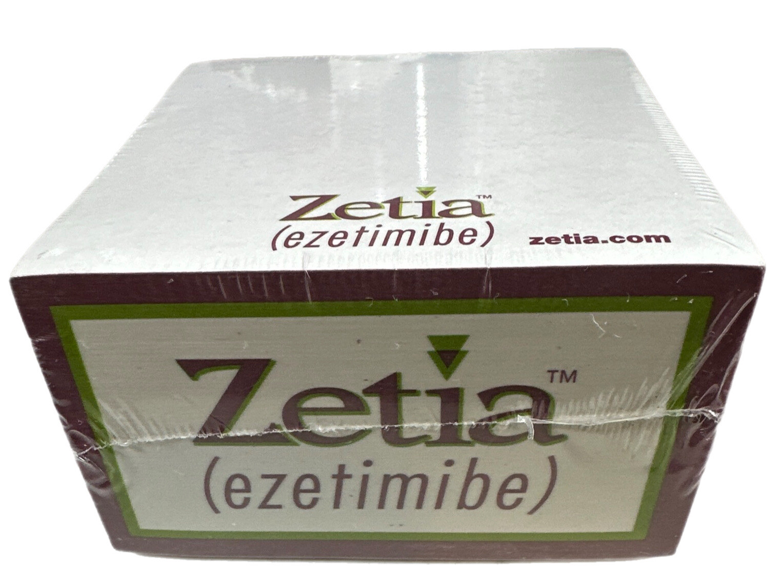 Zetia Drug Rep Pharmaceutical Sealed Note Paper Pad 3.5 X 3.5 X 2”