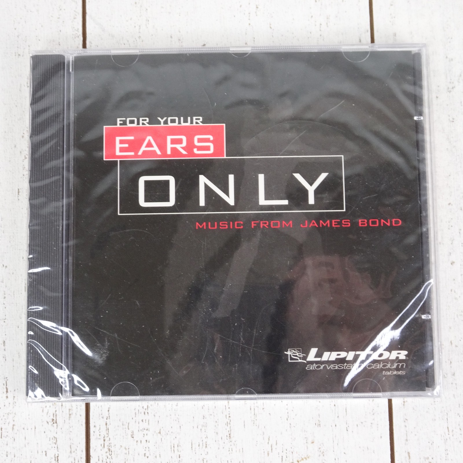 Lipitor James Bond CD For Your Ears Only Music Promotional Pharma Advertising